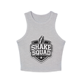 Shake Squad Women's Micro Rib Racer Tank Top