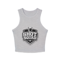 Shot Squad Women's Micro Rib Racer Tank Top