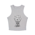 Talk Tipsy To Me Women's Micro Rib Racer Tank Top