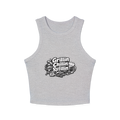 Grillin Chillin Refillin Women's Micro Rib Racer Tank Top