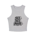 Ice Ice Maybe Women's Micro Rib Racer Tank Top