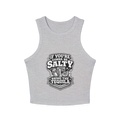 If You're Gonna Be Salty Bring The Tequila Women's Micro Rib Racer Tank Top